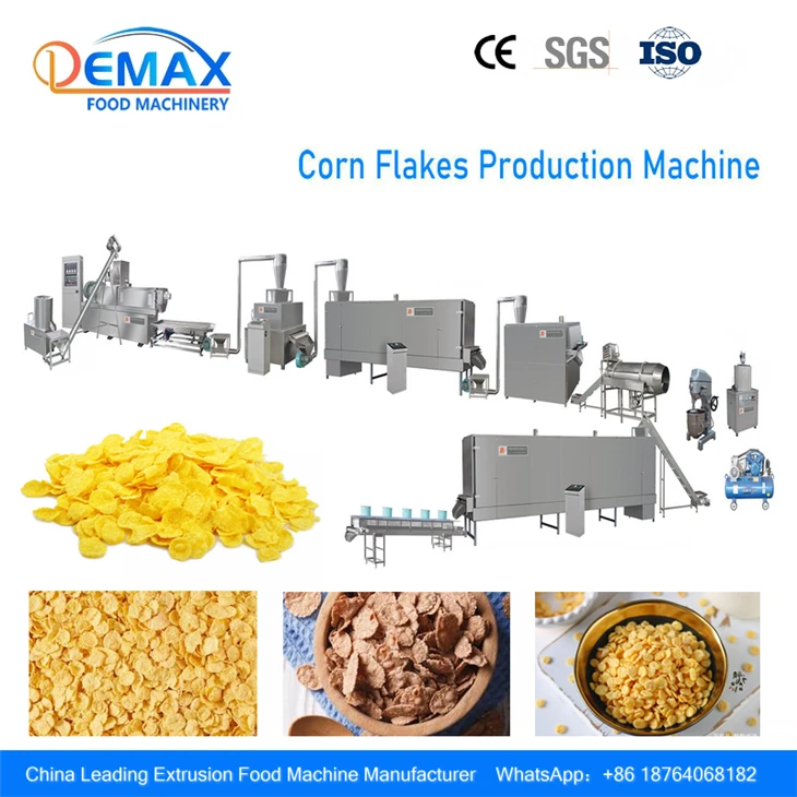 Twin Screw Corn Flakes Production Equipment