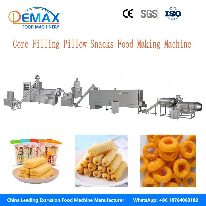 Pillow Shape Core Filled Snacks