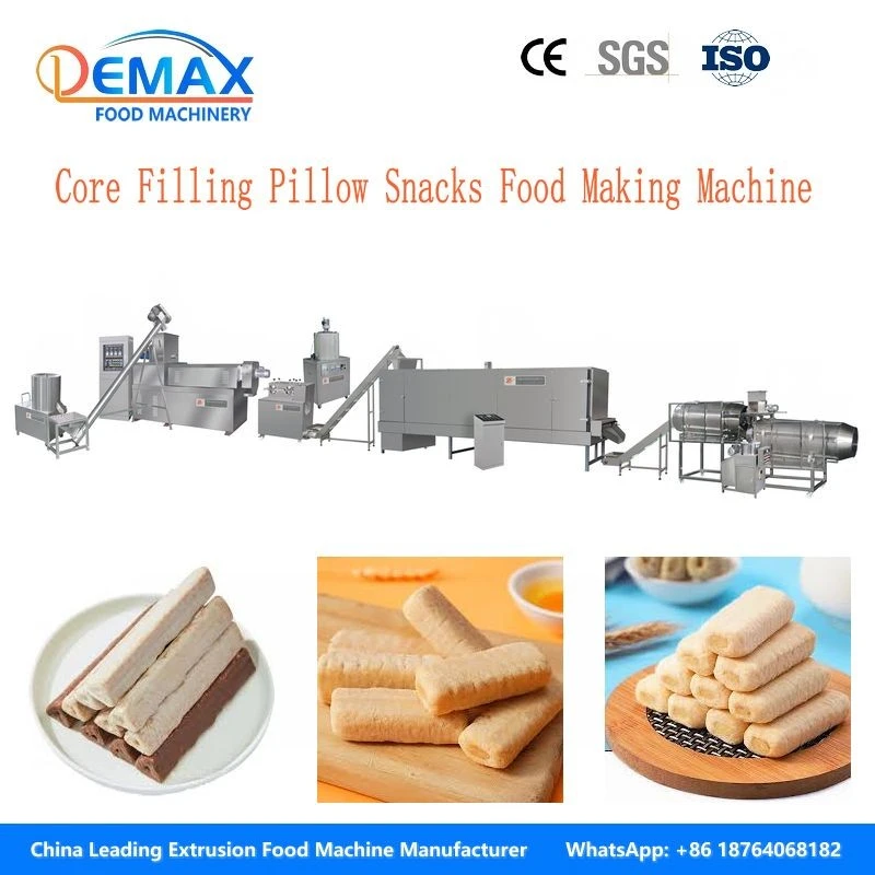 Core Filled Pillow Snack Line