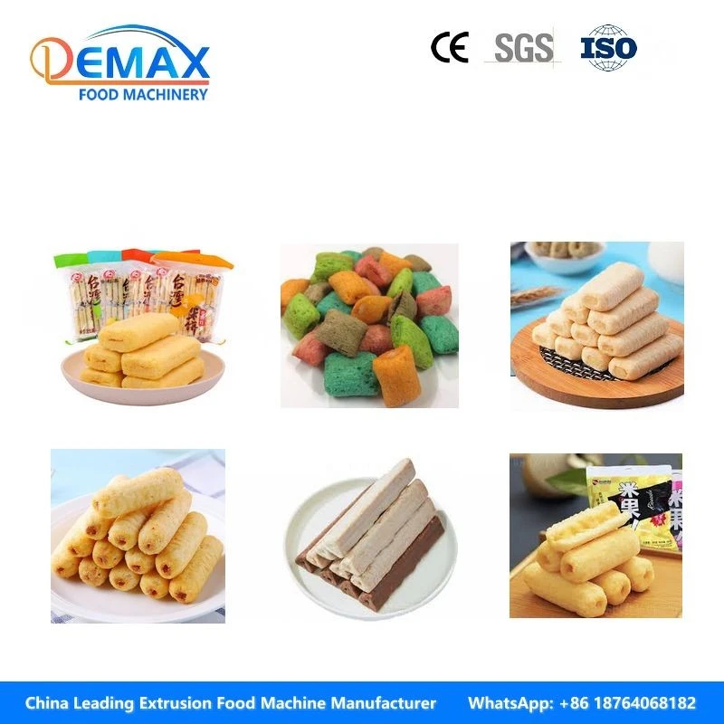 Filled Pillow Snack Processing