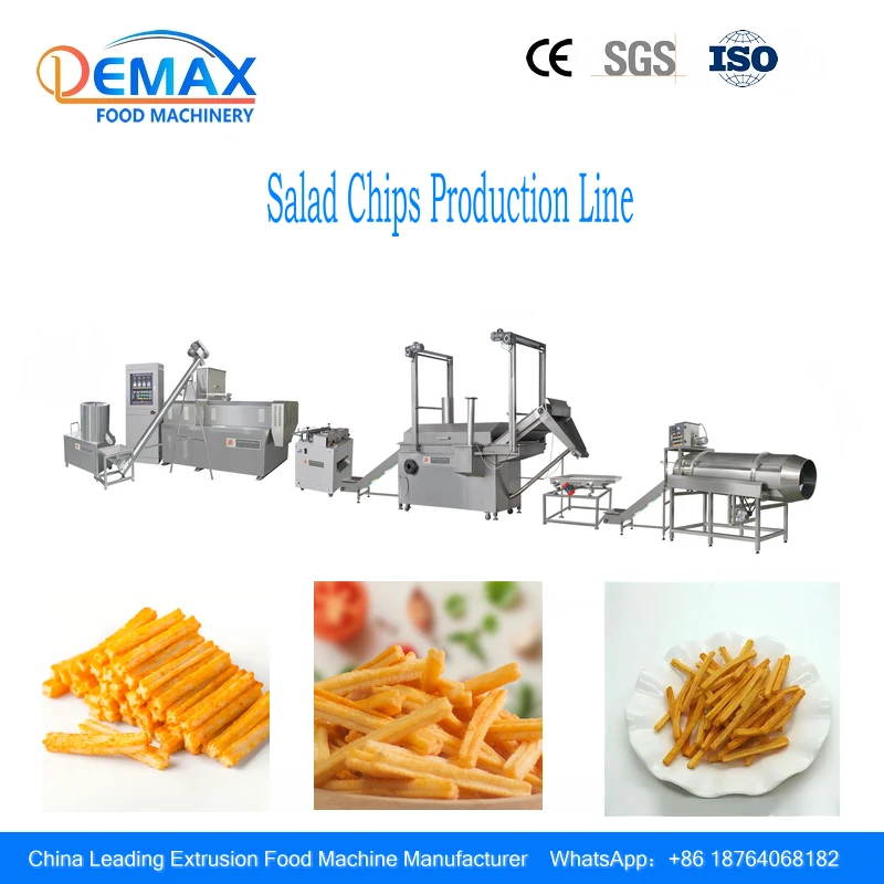 Salad Sticks Extruder Machine